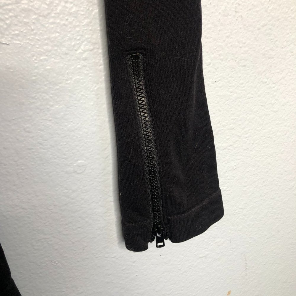 Spanx Seamless Ankle Zip Leggings Black Medium - Picture 2 of 4